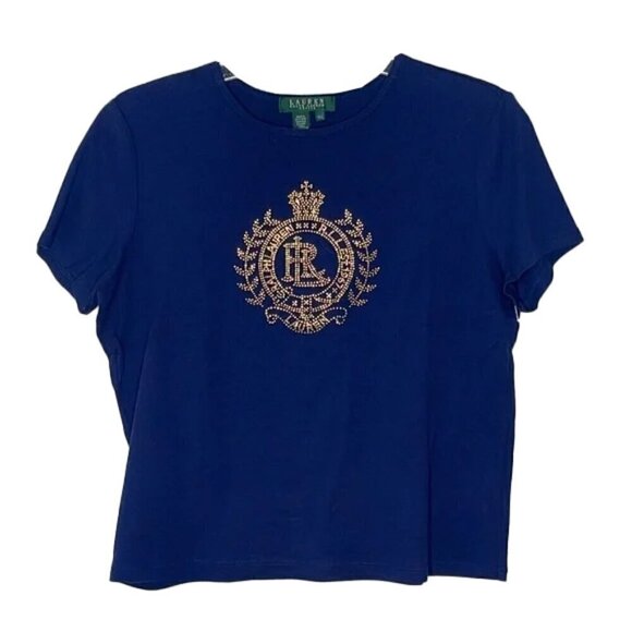❤️ RALPH LAUREN Petite Shirt Size PL - Picture 1 of 4